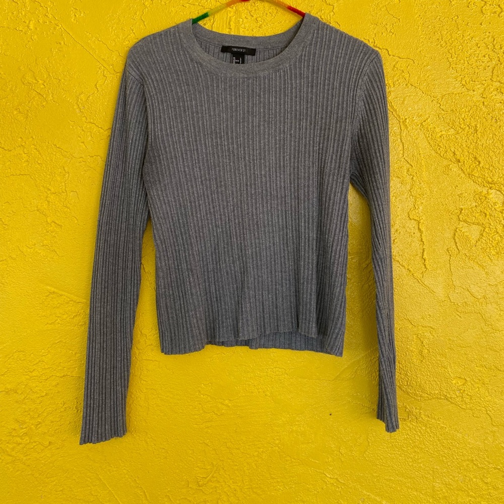Gray long sleeve